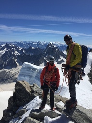 Sommet du Mt Blanc du Tacul