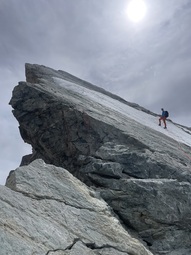 Traversée des arêtes de la Meije