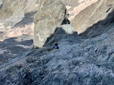 Voie Devies Gervasutti Dalles Grises